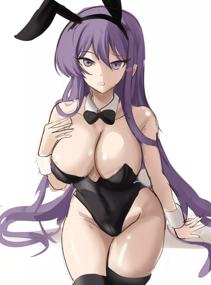 Yuri's bunny suit (art by rakeemspoon)