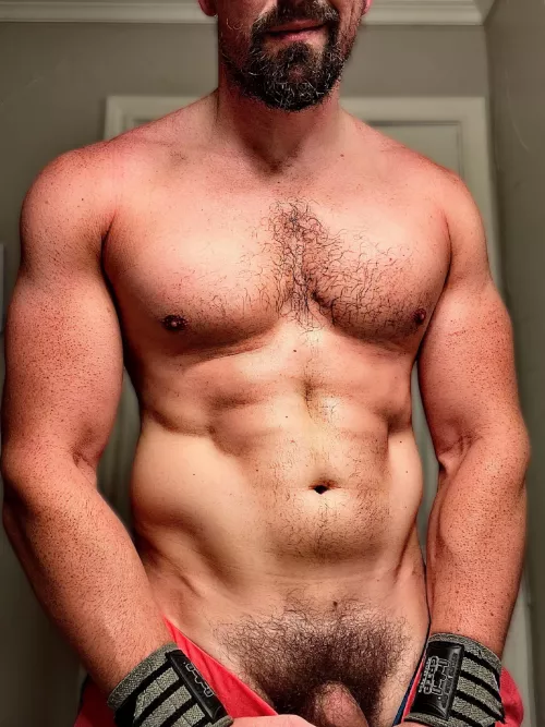 Come pull them the rest of the way down for me.