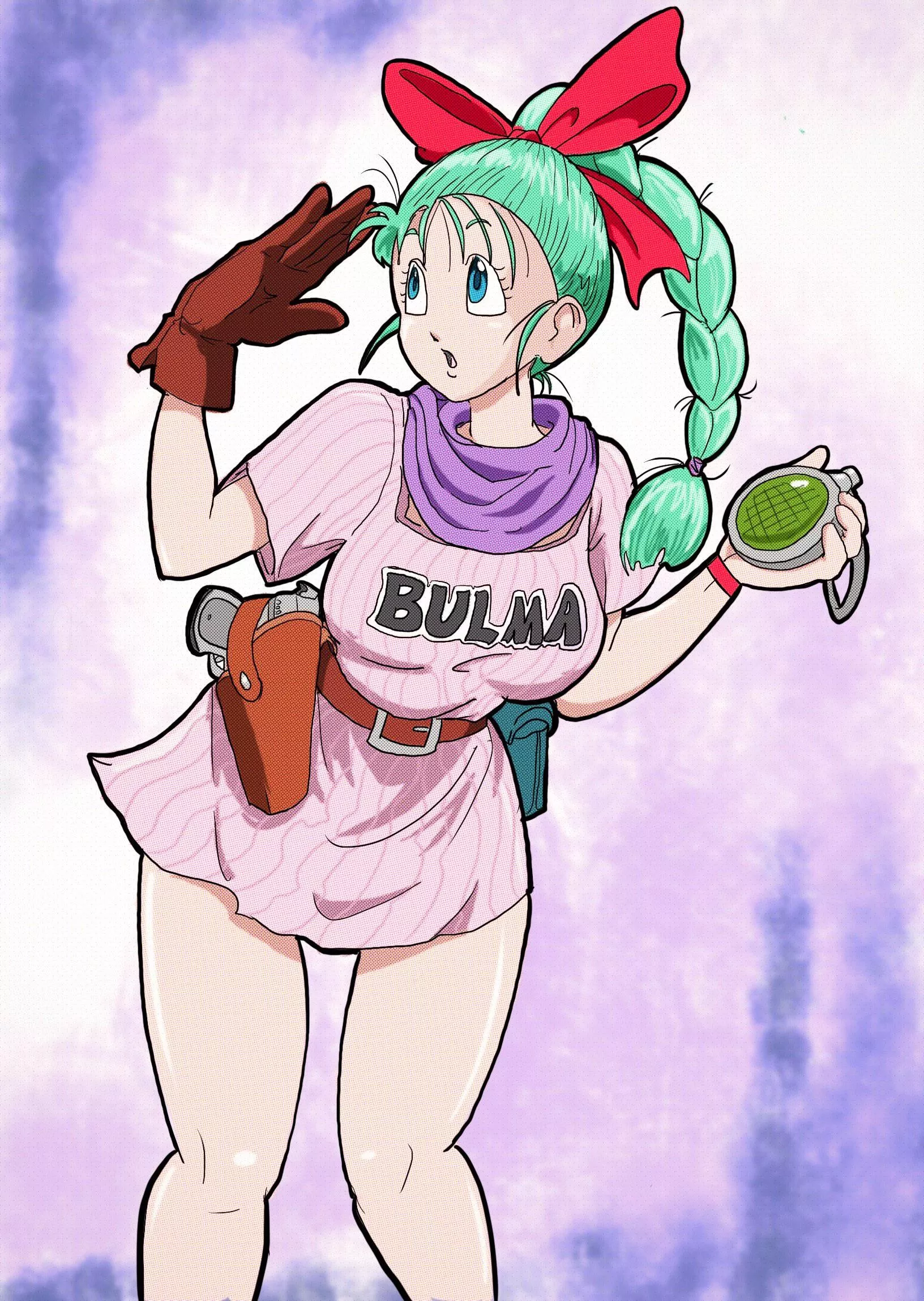 I drew Bulma