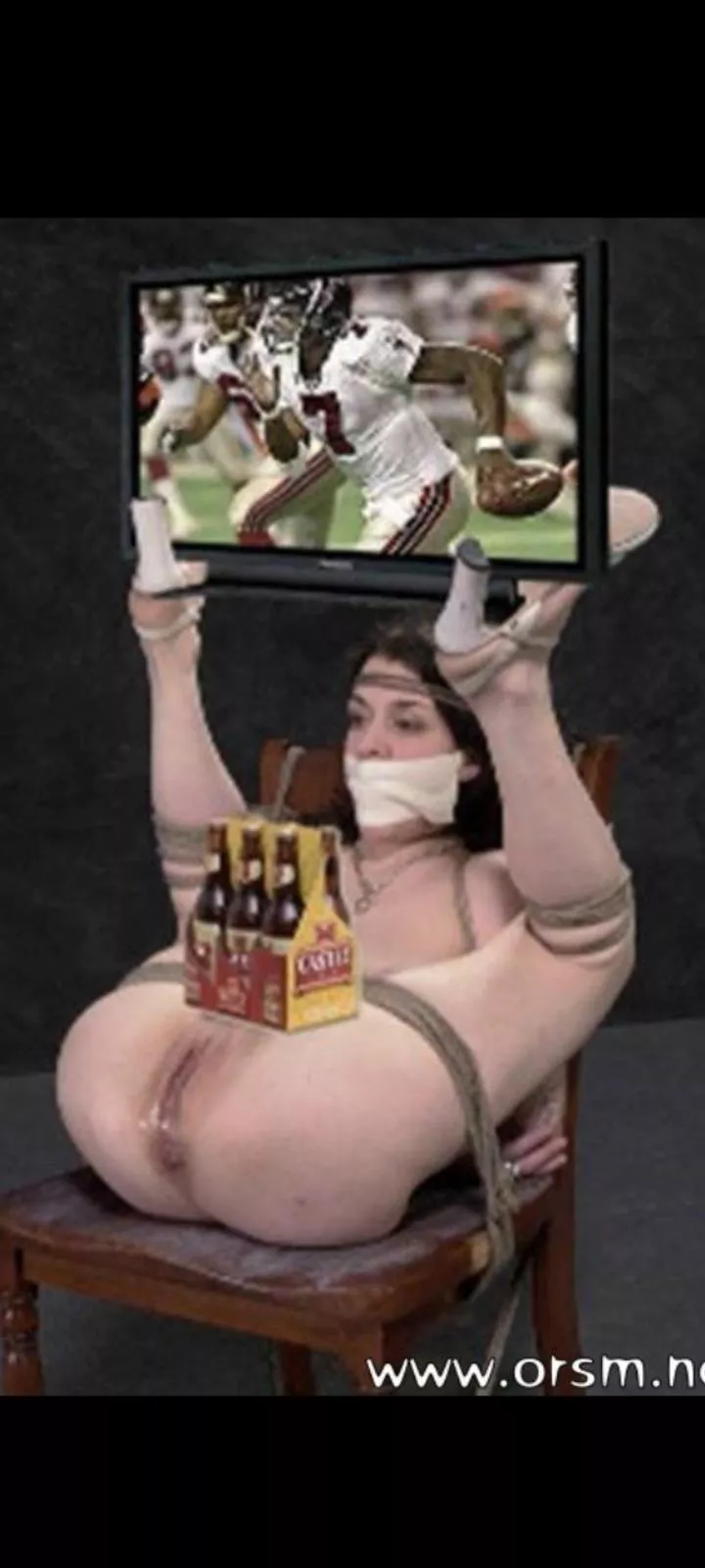 When your cunt fucks up so bad you have to turn her into a table