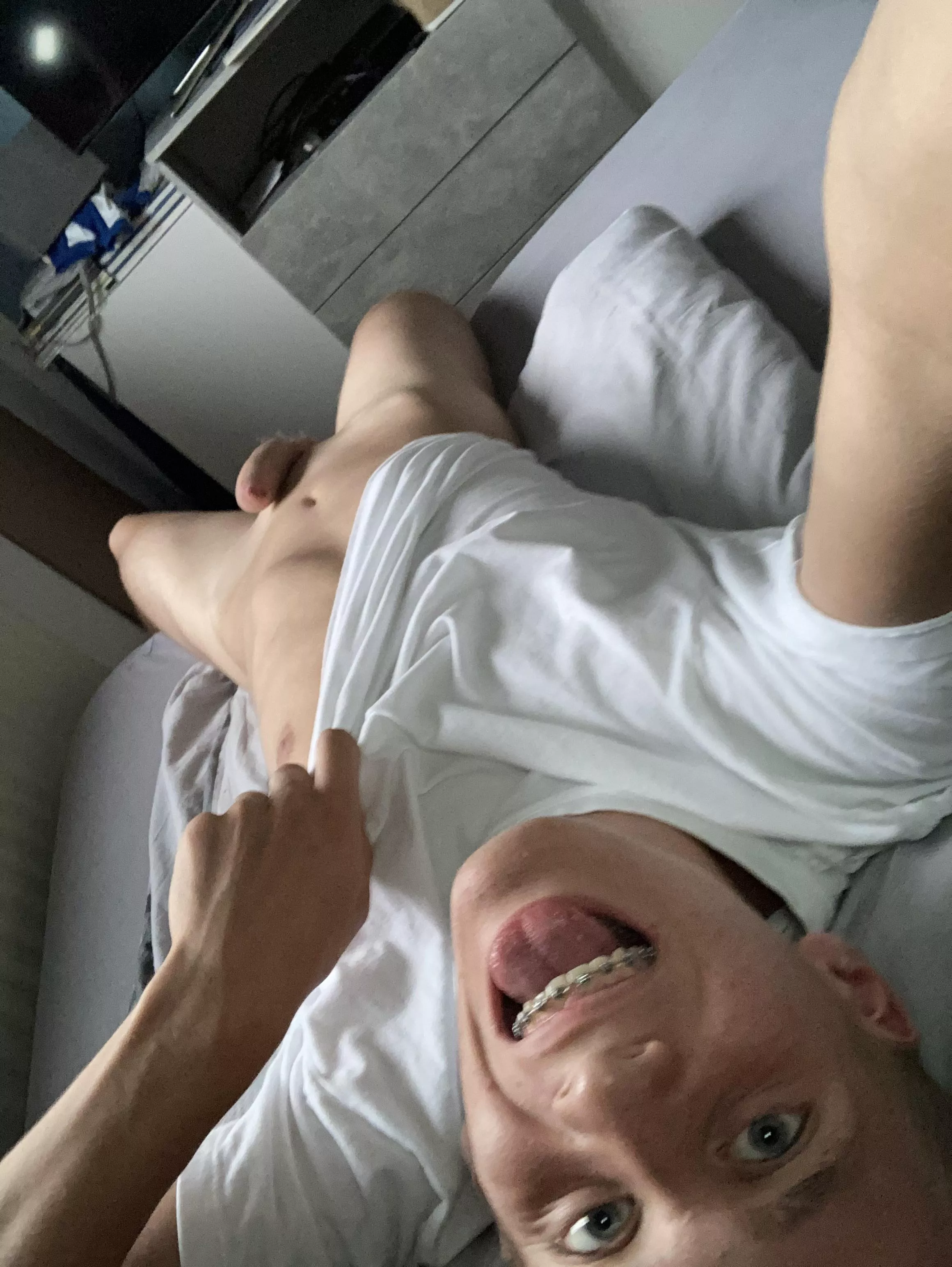 Did you look first on my face or dick be honest