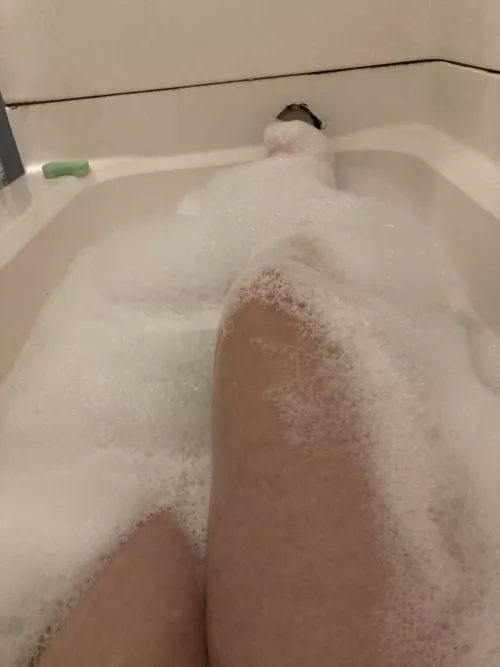 I love bubble baths