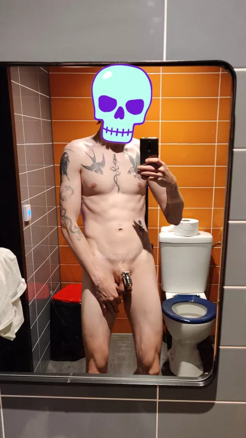 Always locked up like a good boy 😇