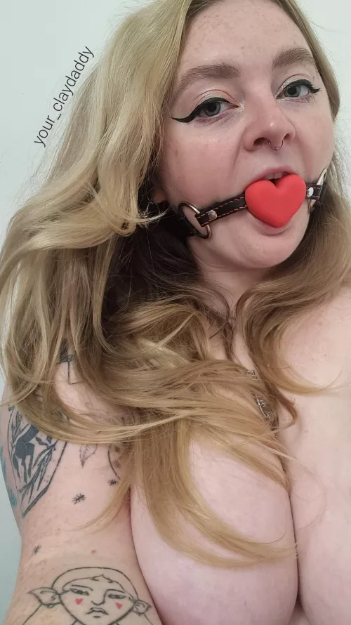 being gagged forces me to be the good girl I know I am.
