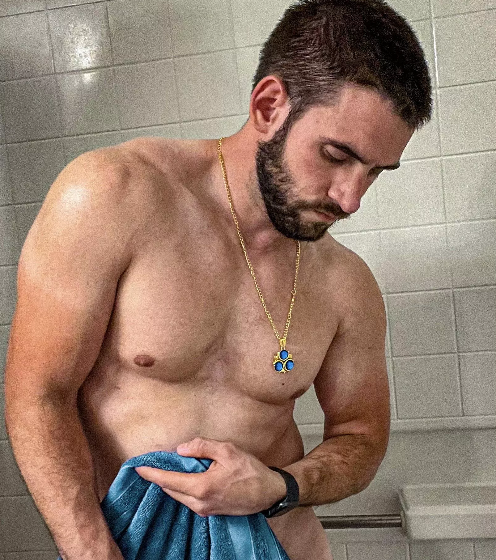 Gotta wash off after getting g that Zora Sapphire