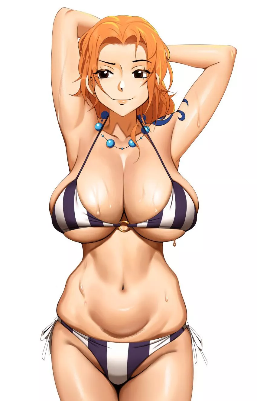 nami in swimsuit