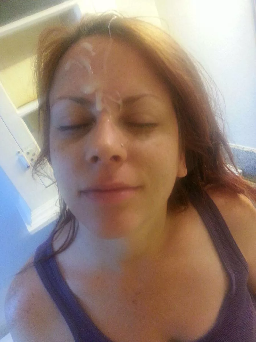 Not the most flattering picture of me, but who can resist a thick morning facial