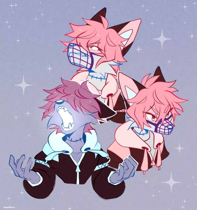 ultraviolent (my art/oc)