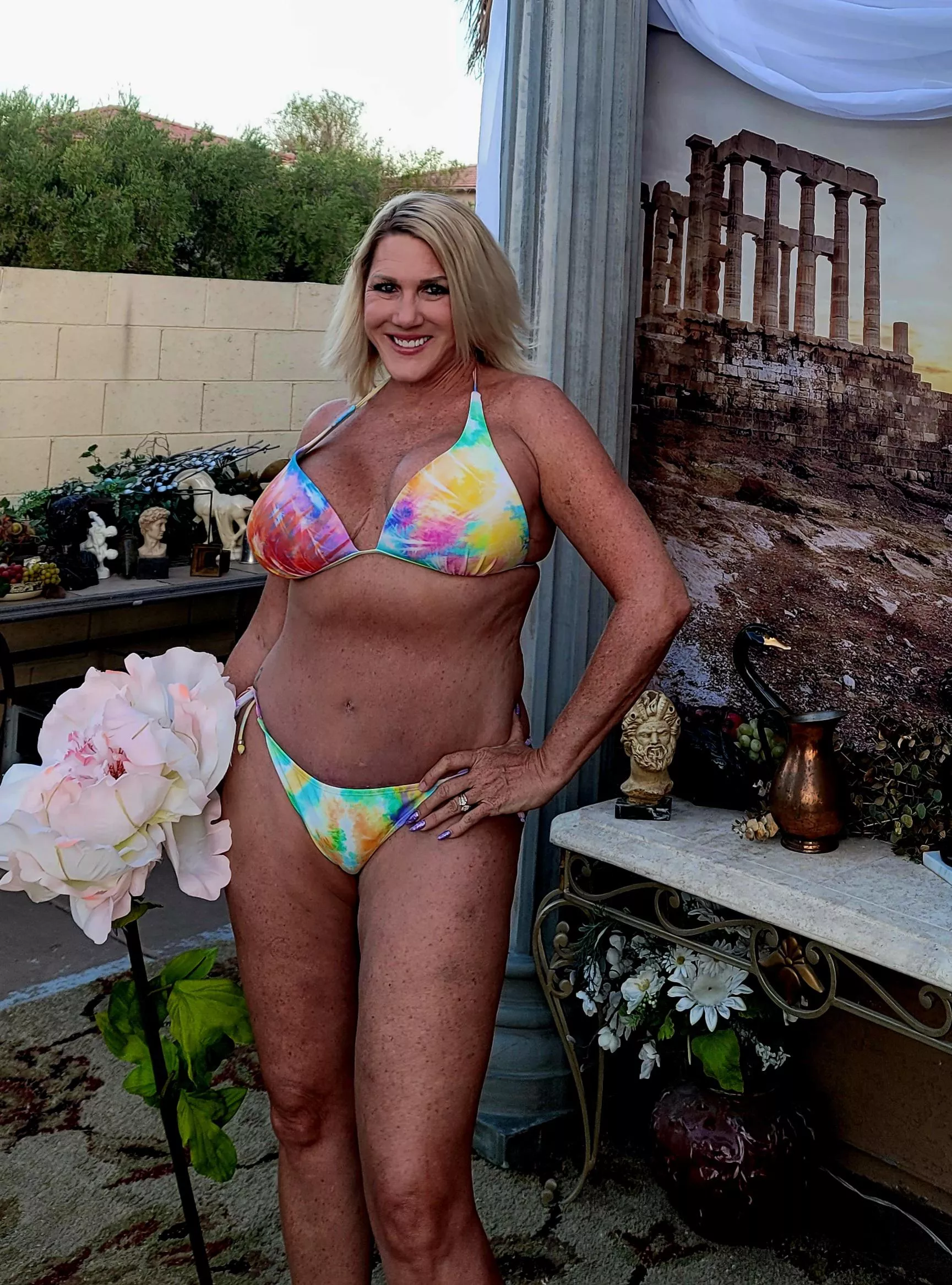 For once, my top is on!