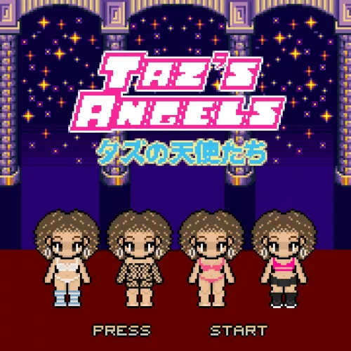 Taz's Angel Pixel Art 8-BIT