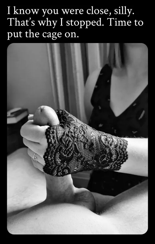 Don't worry, I stopped in time...