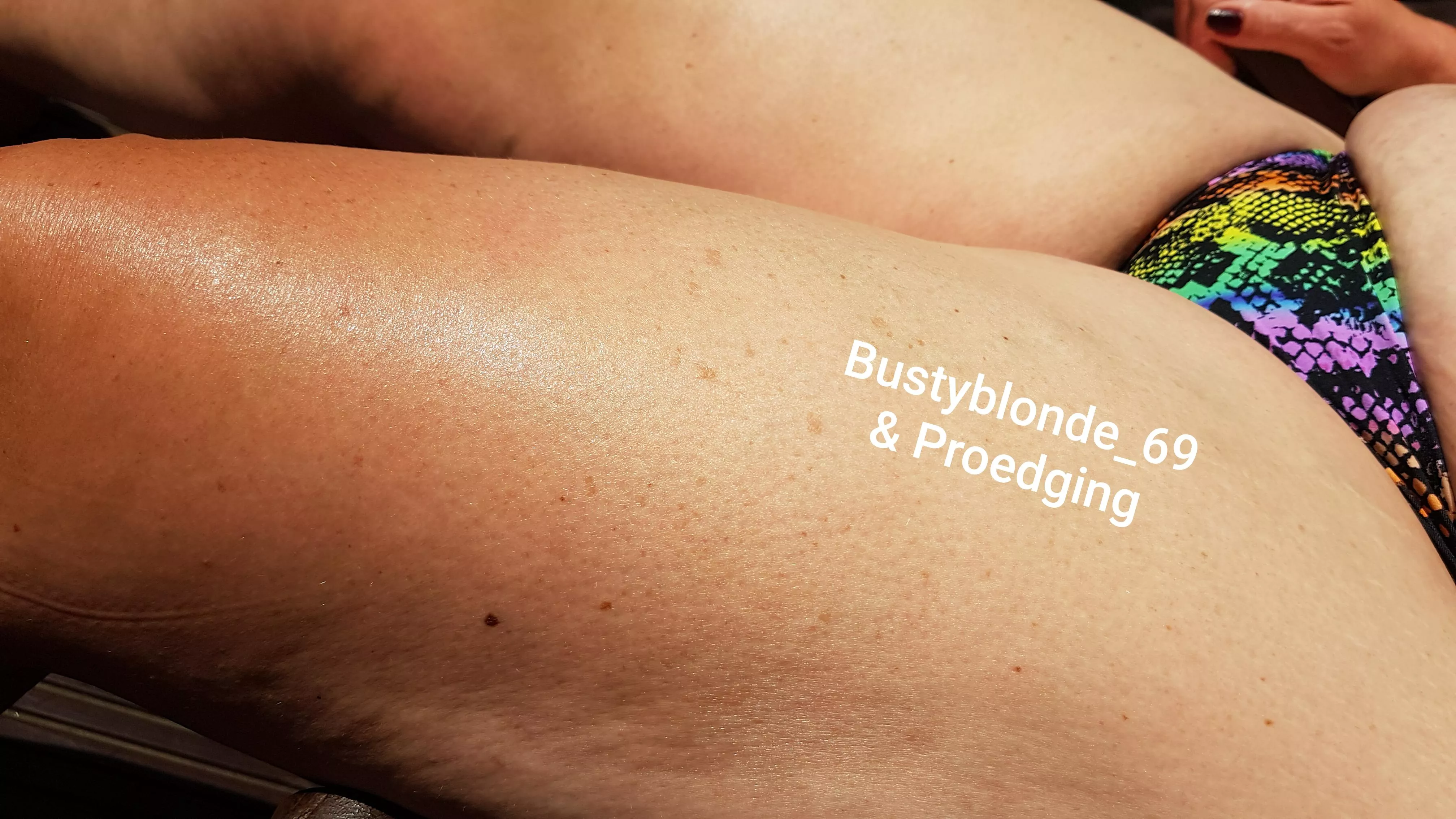 Love showing to the neighbours, specially the single guys..