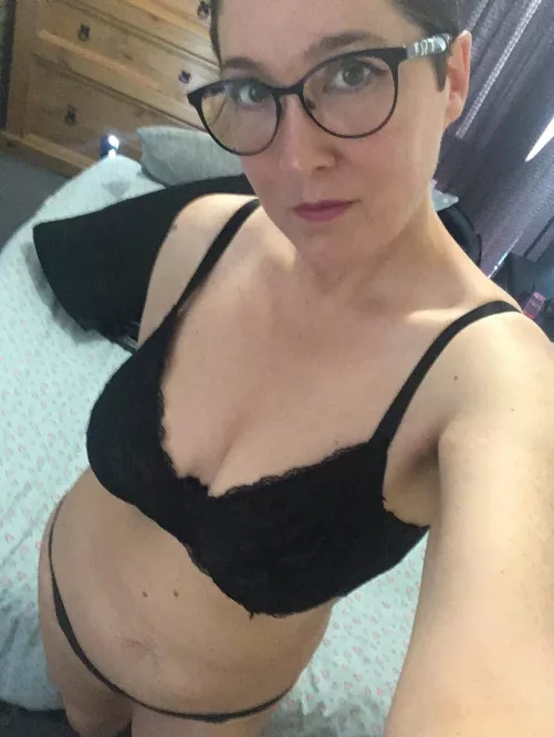 Almost 47 , mom bod and proud