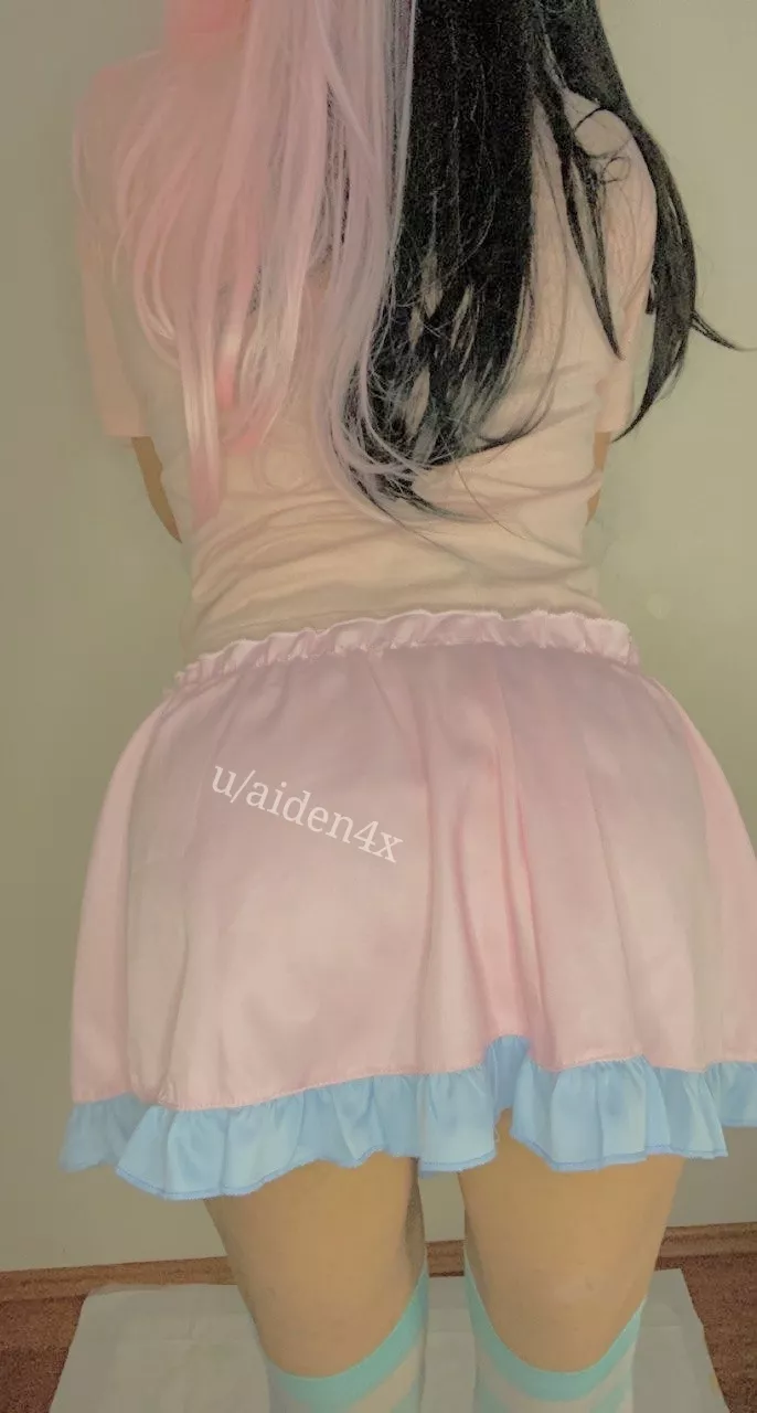 does my new skirt suit me daddy? 🥺🥰