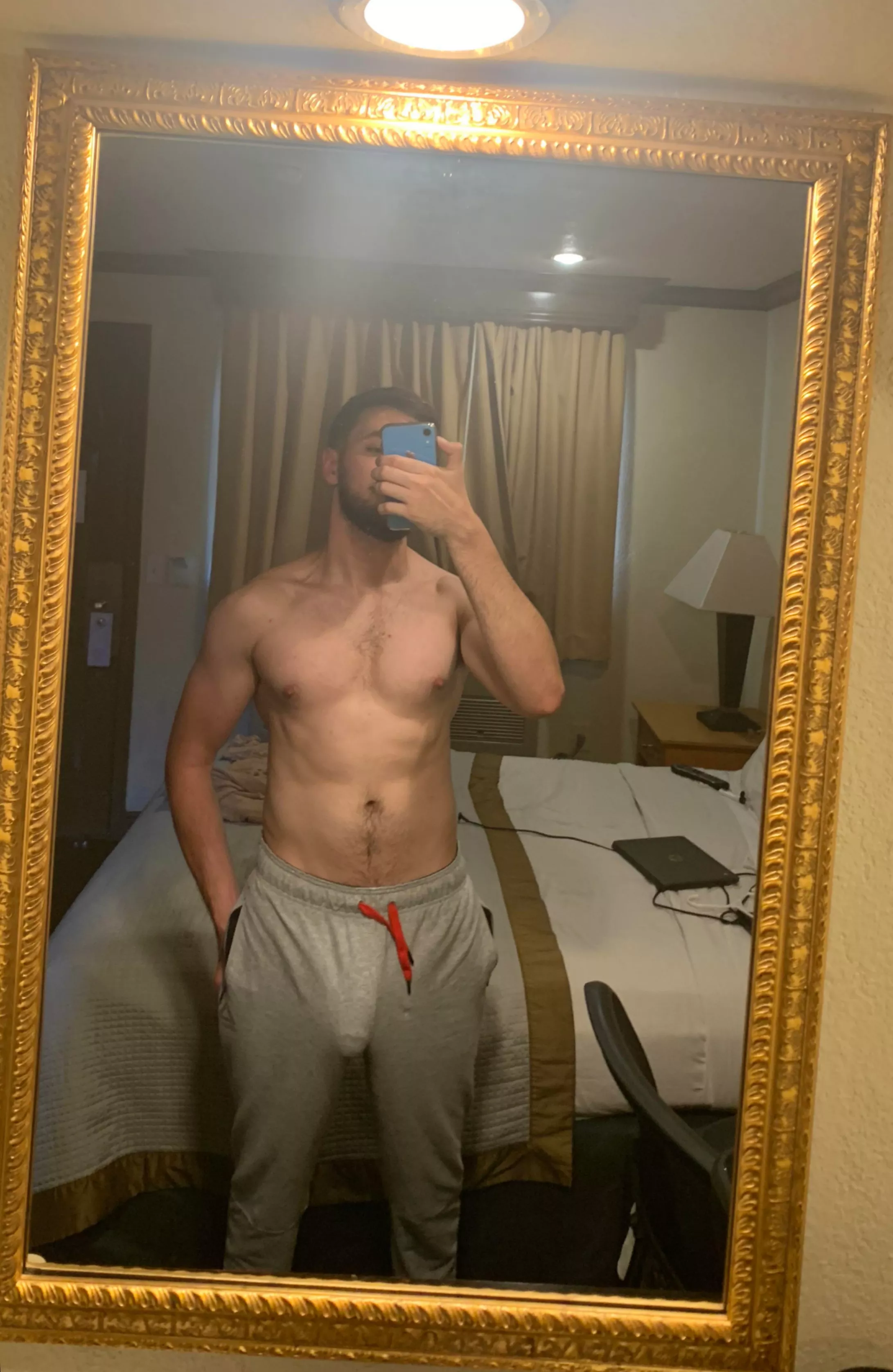 grey sweats are my best party trick. 😄