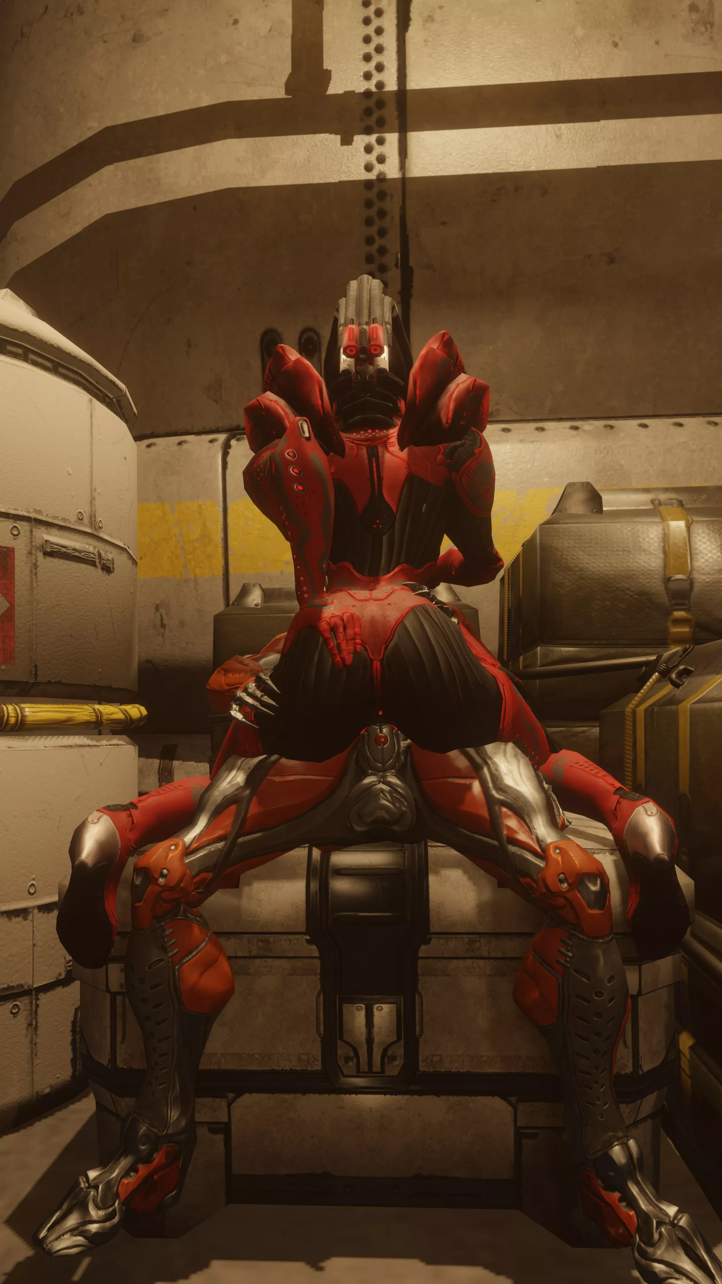 [Saryn + Futa Nyx] Fooling Around In The Cargo Bay (SumSmutWriter)