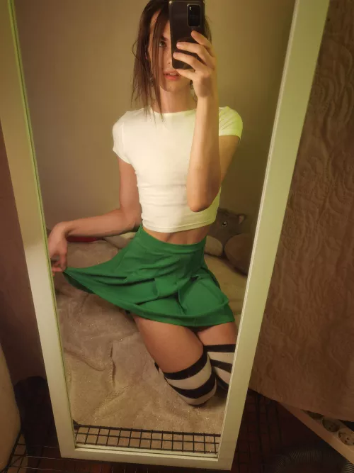 No I didn't steal my girlfriend's dress, why do you ask?