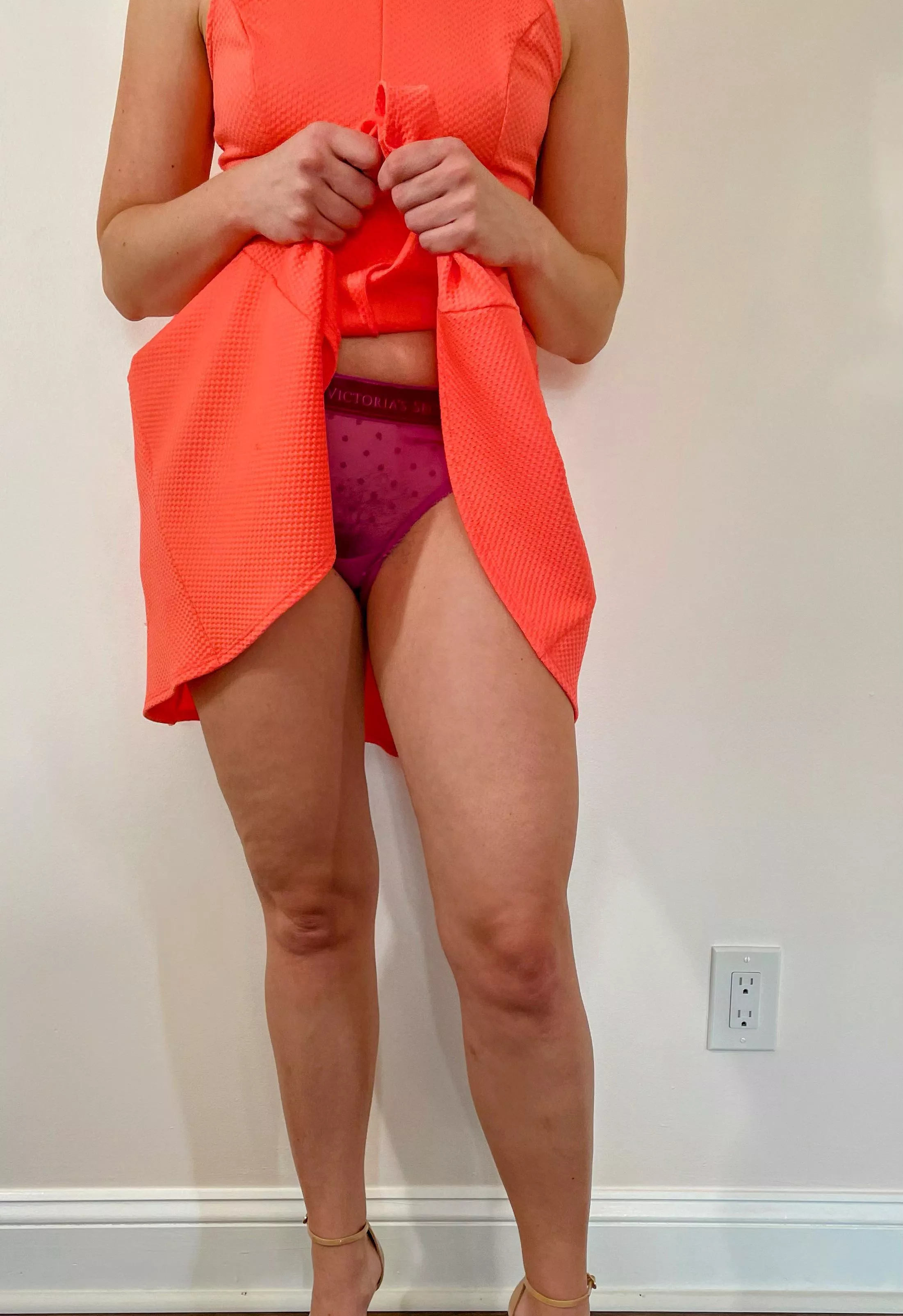 If I have to go to the office on a Friday I have to flash you my undies