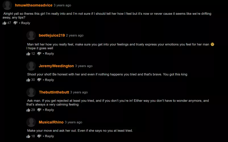 Pornhub, any tips to ask out my crush?