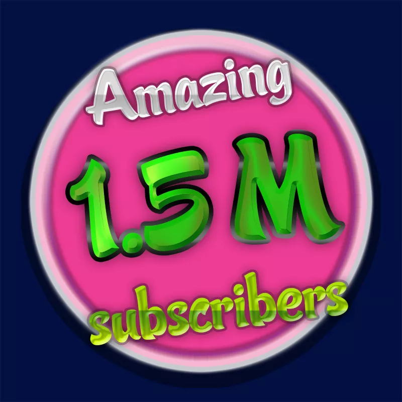 WOW - We Just HIT 1.5 M - Thank you - Don't forget to hit the JOIN Button 👍