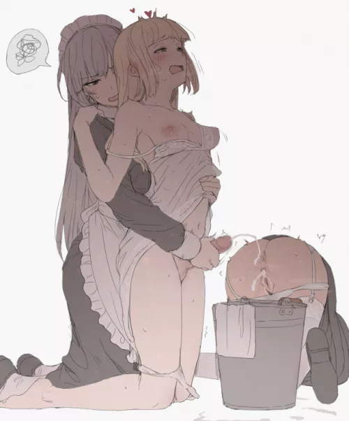 Maid wants every drop