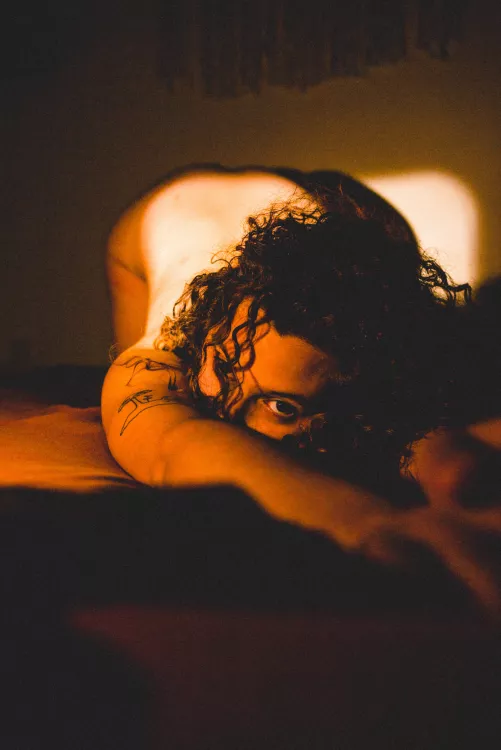 Fresh out of the shower curls 💅🏼