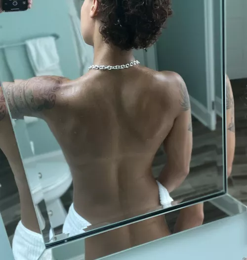 Fresh out the shower 💦