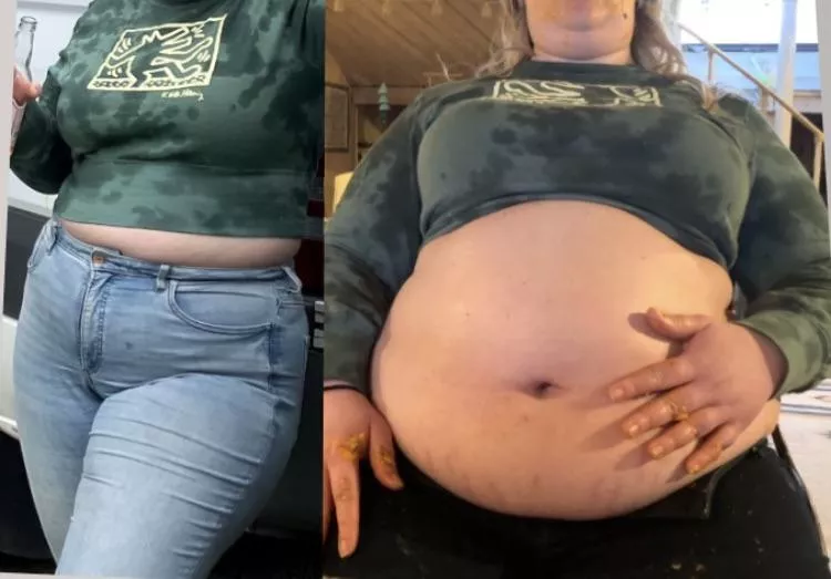 I keep thinking these “befores” will be the final “afters” but her gluttony just keeps surprising me 🤷