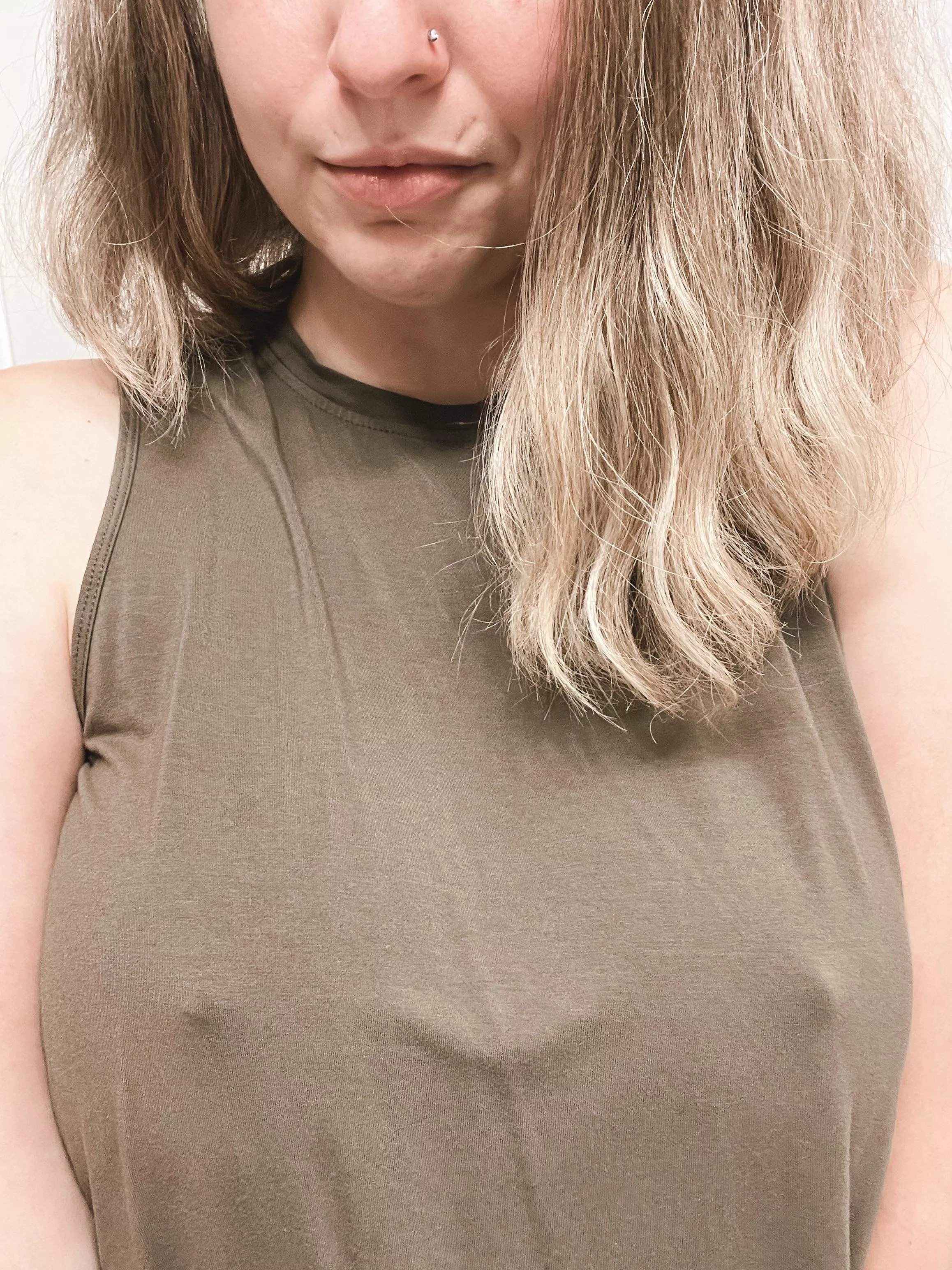 My first time posting and I’m feeling a little shy about doing a full on/ off…🙈