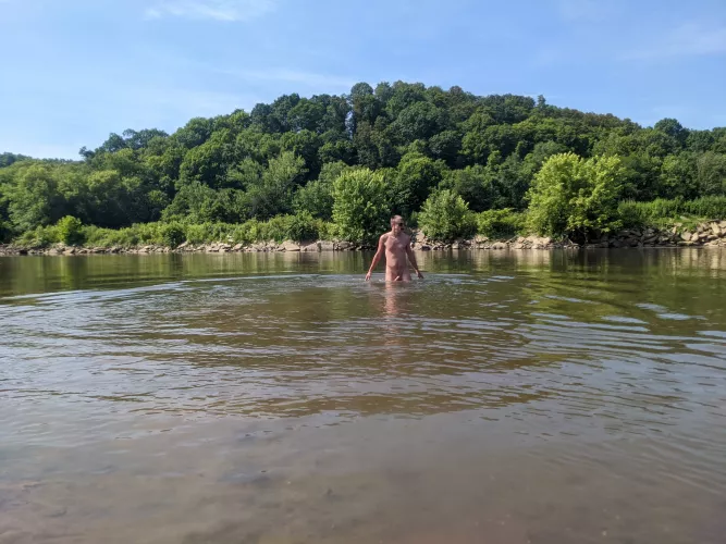 Escaping the heat with a trip to the river