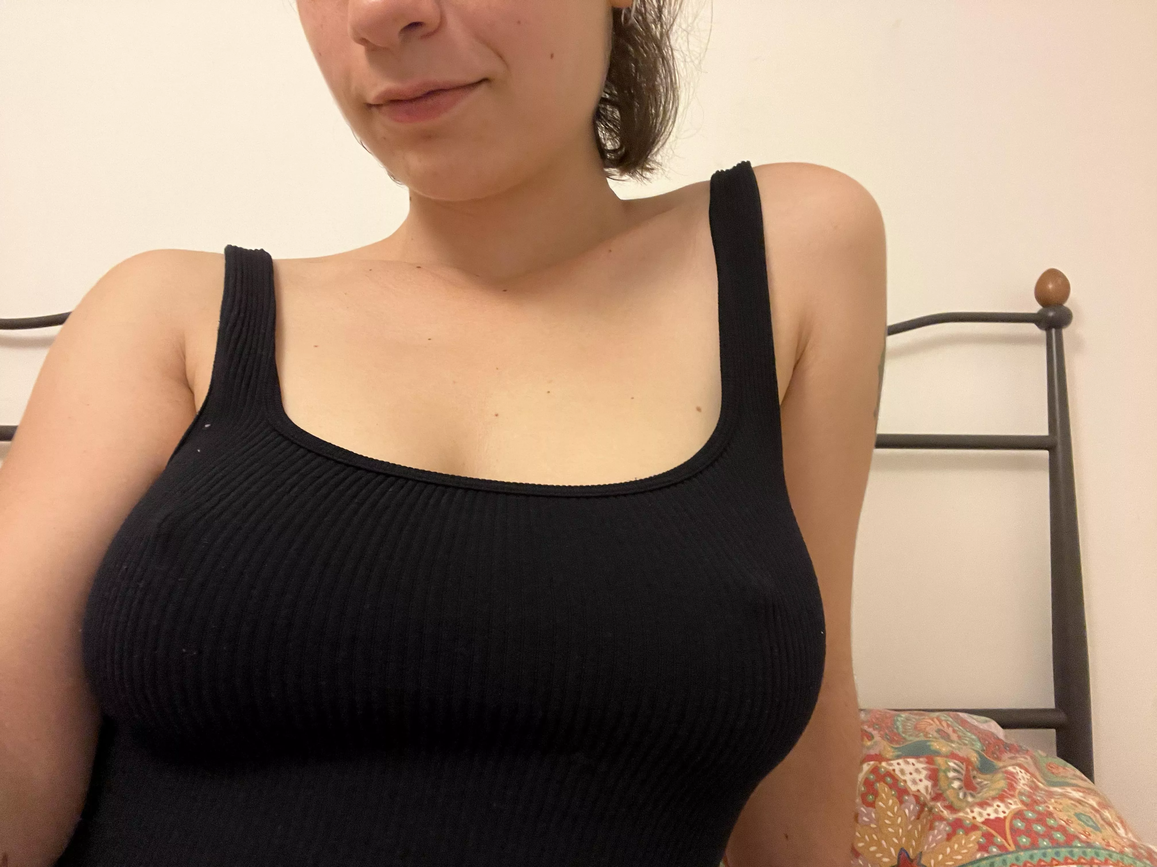 My nips show so much when I’m feel happy ;)