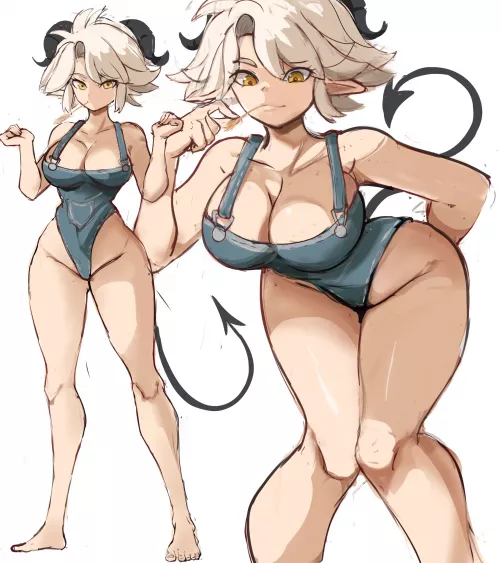 Country goat girl (Rakeemspoon)