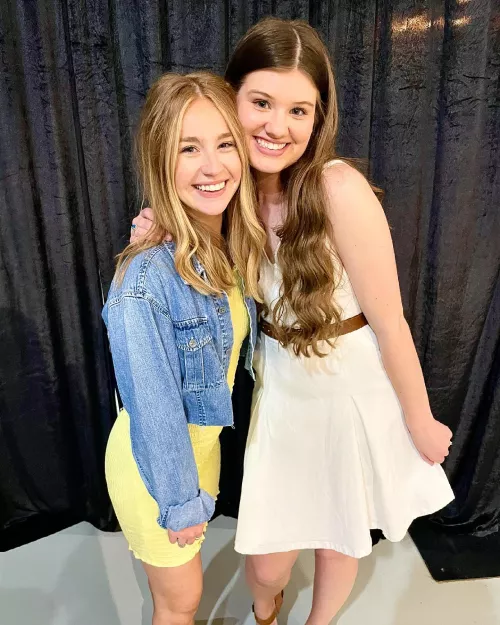Denim Jacket and Yellow Dress or White Dress