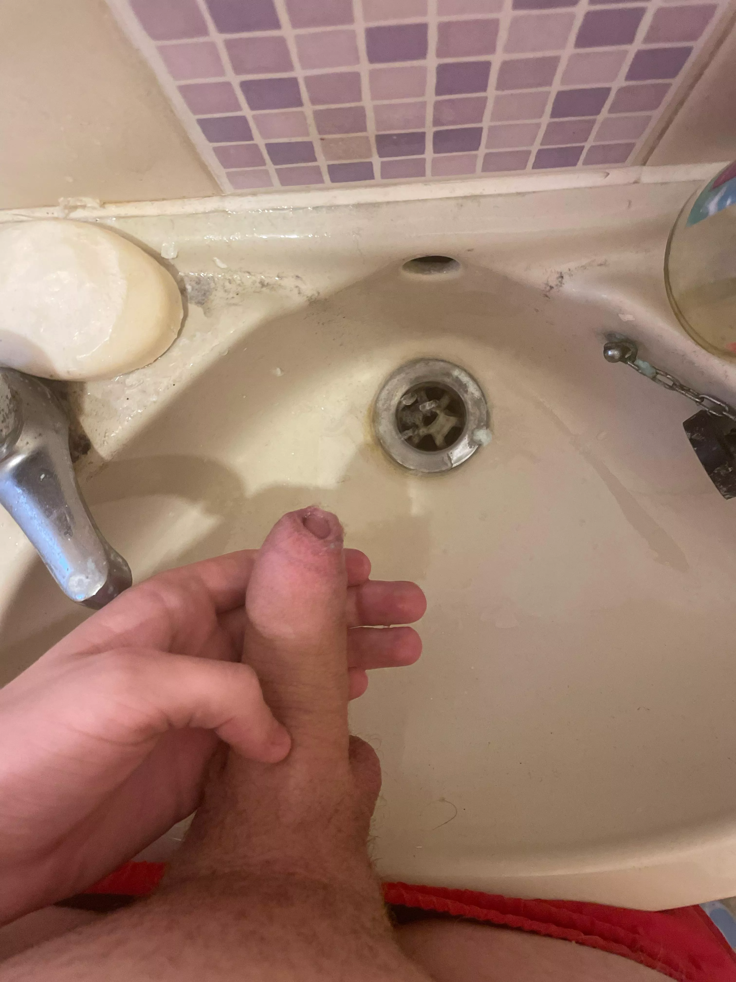 First time pissing while soft and not getting hard