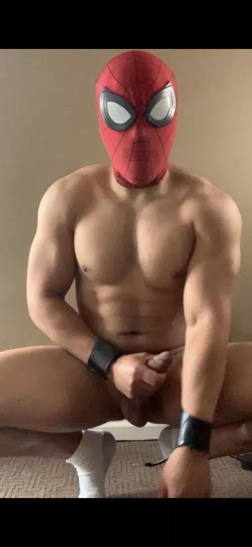 In my Spidey element!