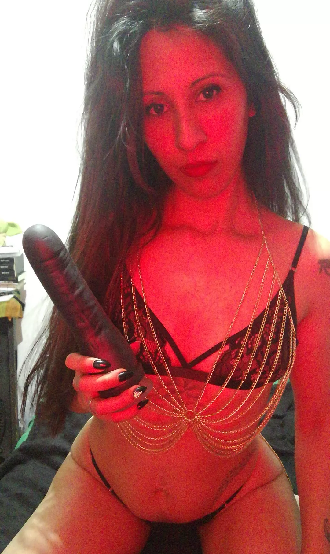 On your knees now, little slut😈