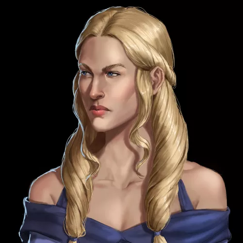 Legend of Vox Machina - Allurah Vysoren by Lukas Baumgartner