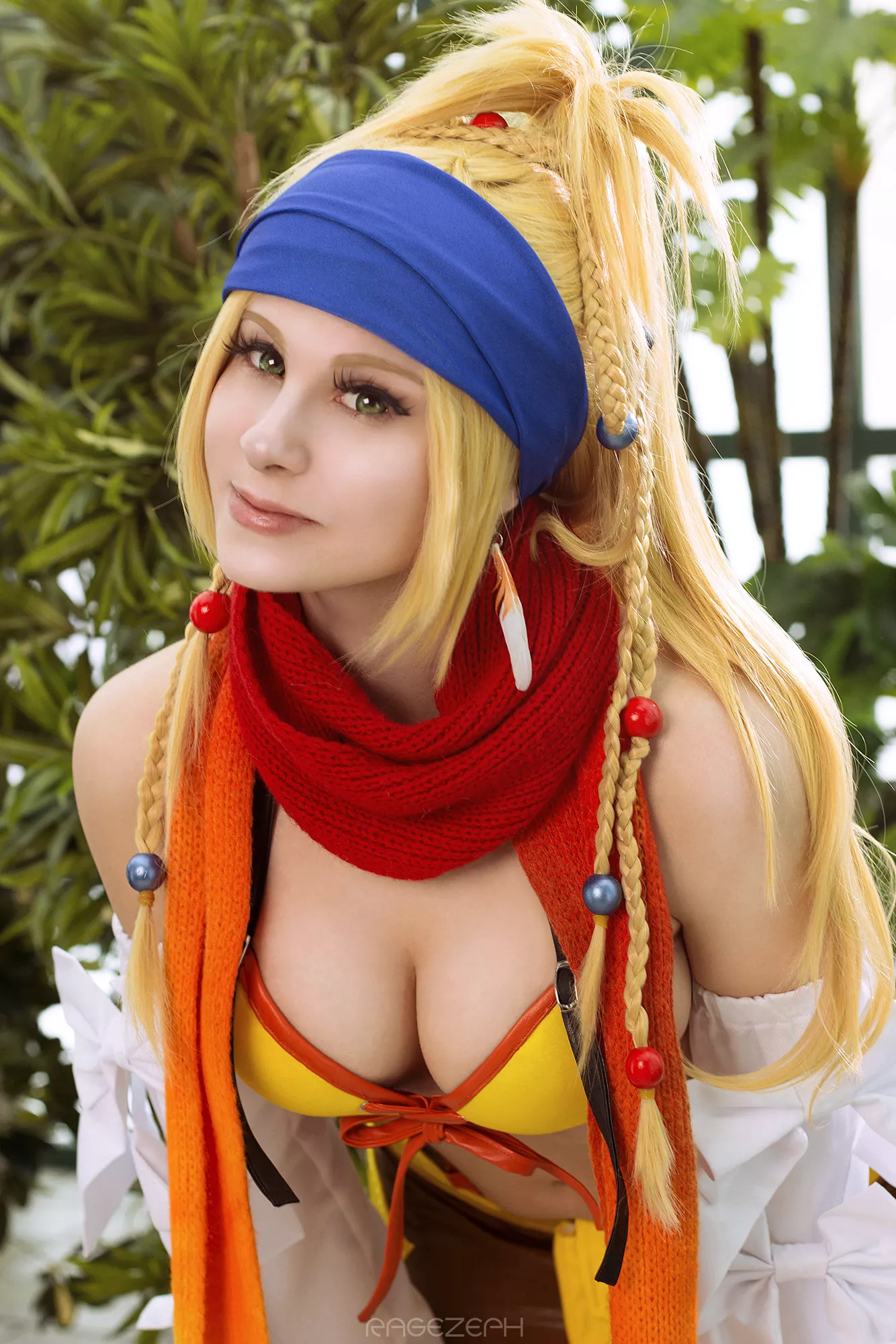 Rikku from Final Fantasy Cosplay by Yunakairi