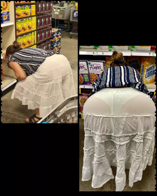 VTL while shopping (store attendant’s view while helping me find a cereal 😀)