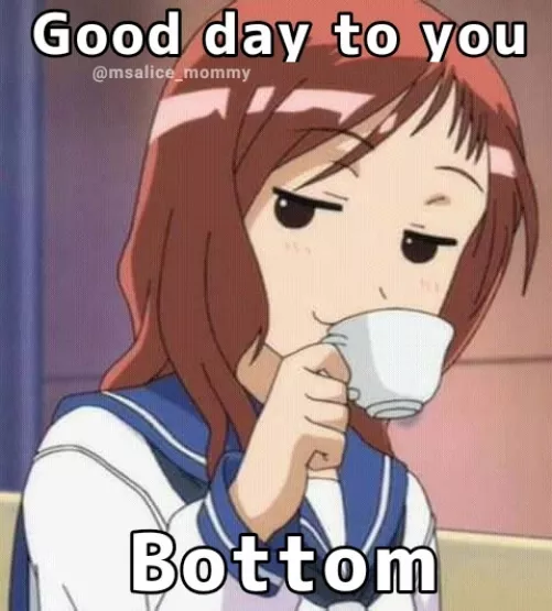 made a new meme, woo. how's it going?♡