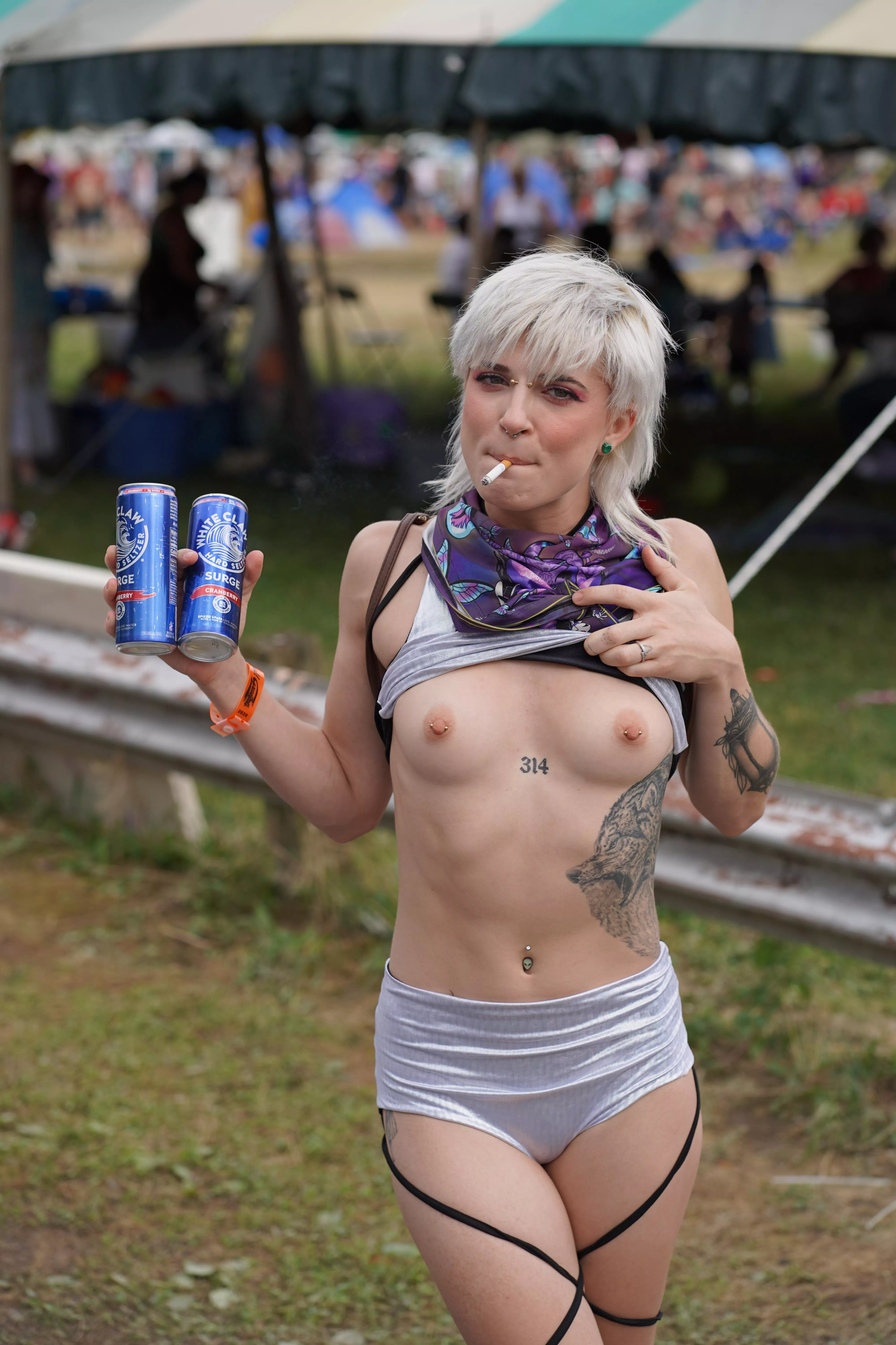 What I’m really doing at a festival.