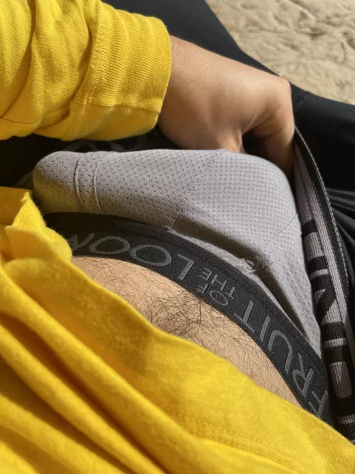 It’s big under there. Wanna see?