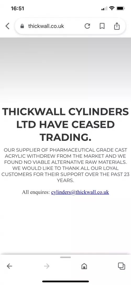 Very sad news. Hopefully we can find a replacement 😞