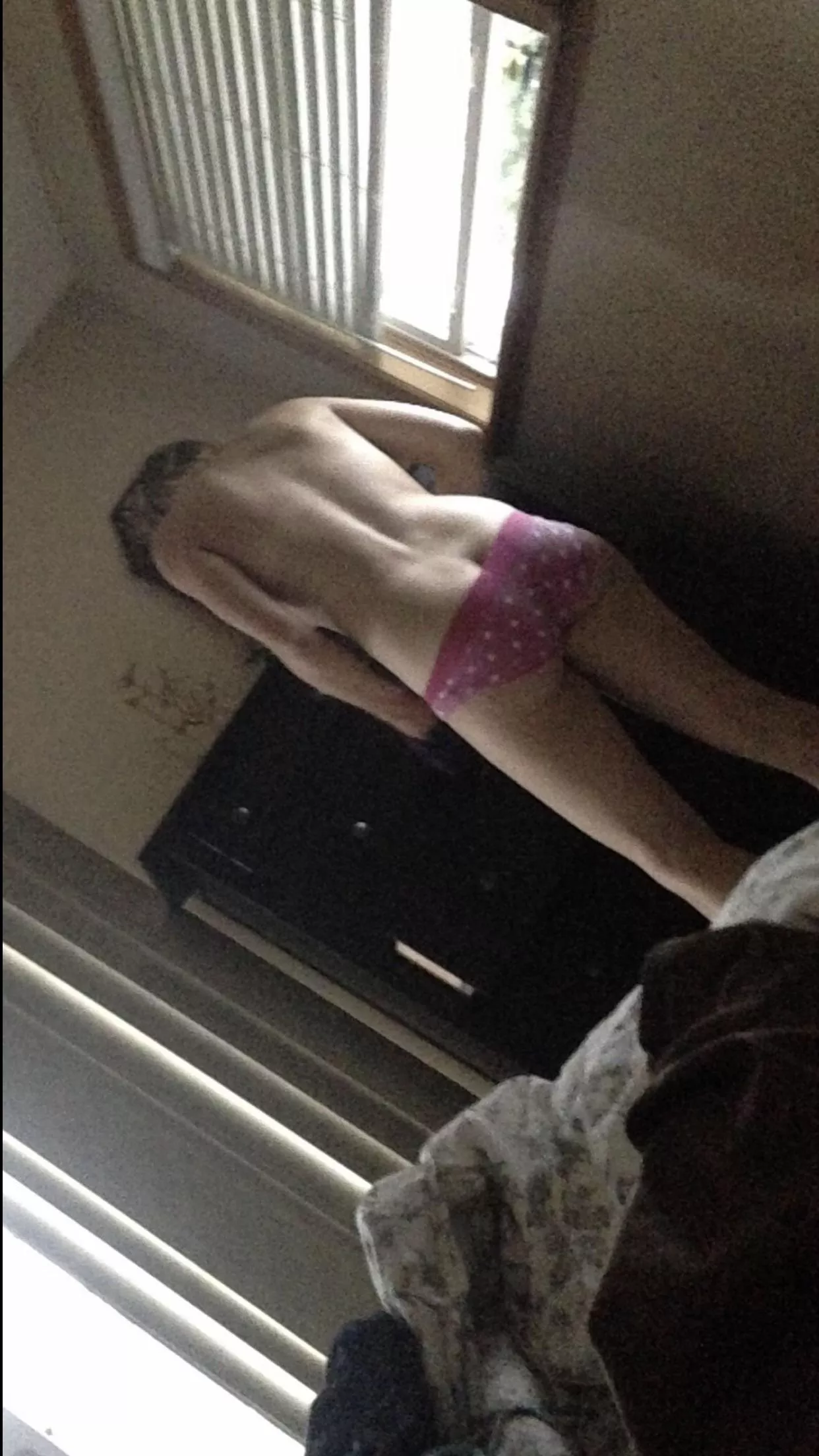 Called her back when she got caught standing there like this