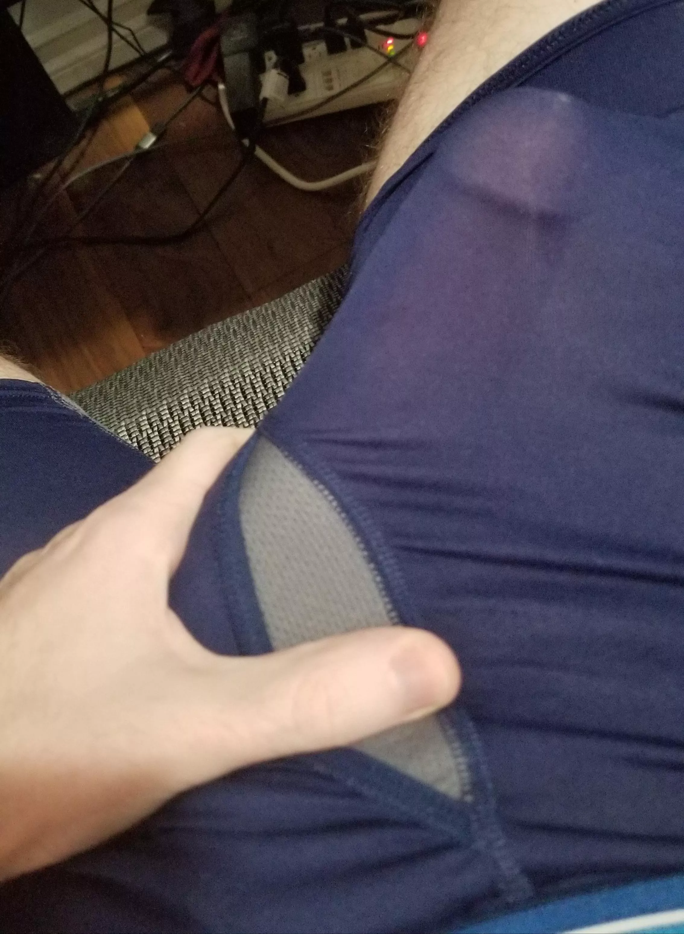 Ignore the wire mess, just focus on the bulge.