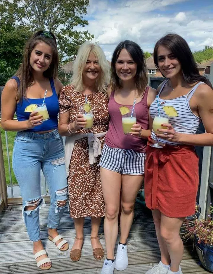 Mother and 3 daughters