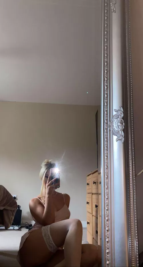 These stockings look better wrapped around you