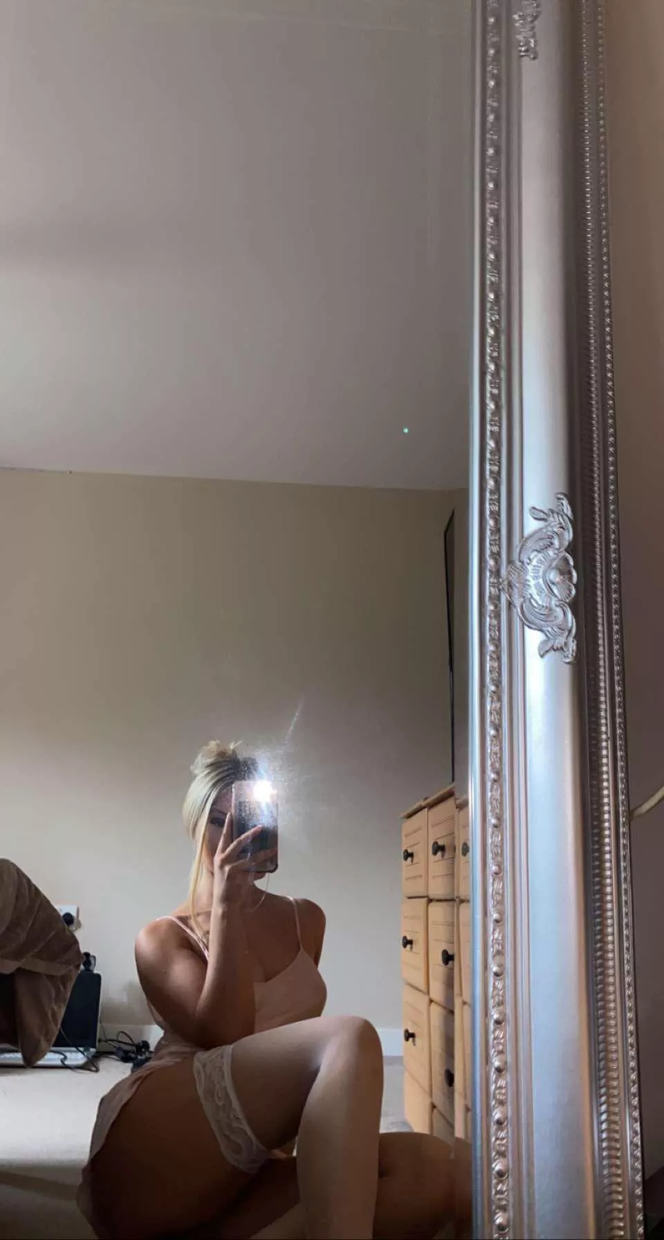 These stockings look better wrapped around you