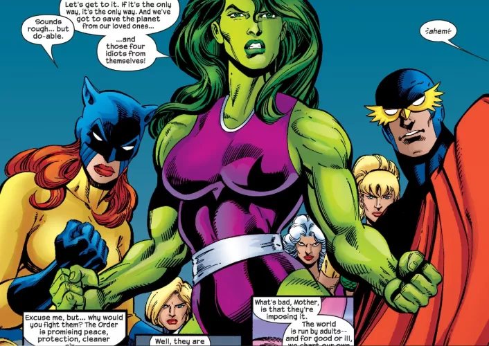 Shulkie's Biceps [The Order (2002) #4]