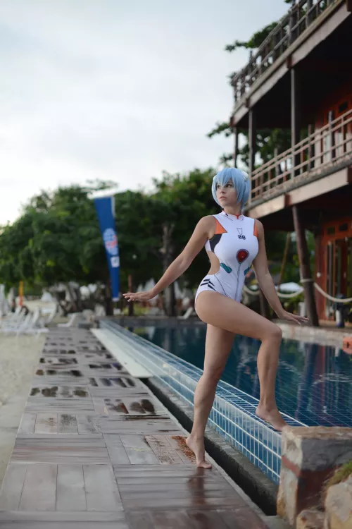 Rei Ayanami from Neon Genesis Evangelion Cosplay by Yunakairi